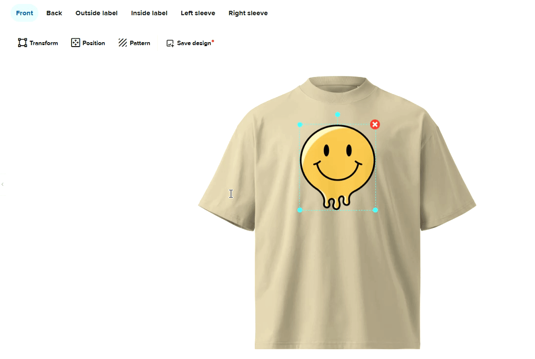 Design Maker adjustments