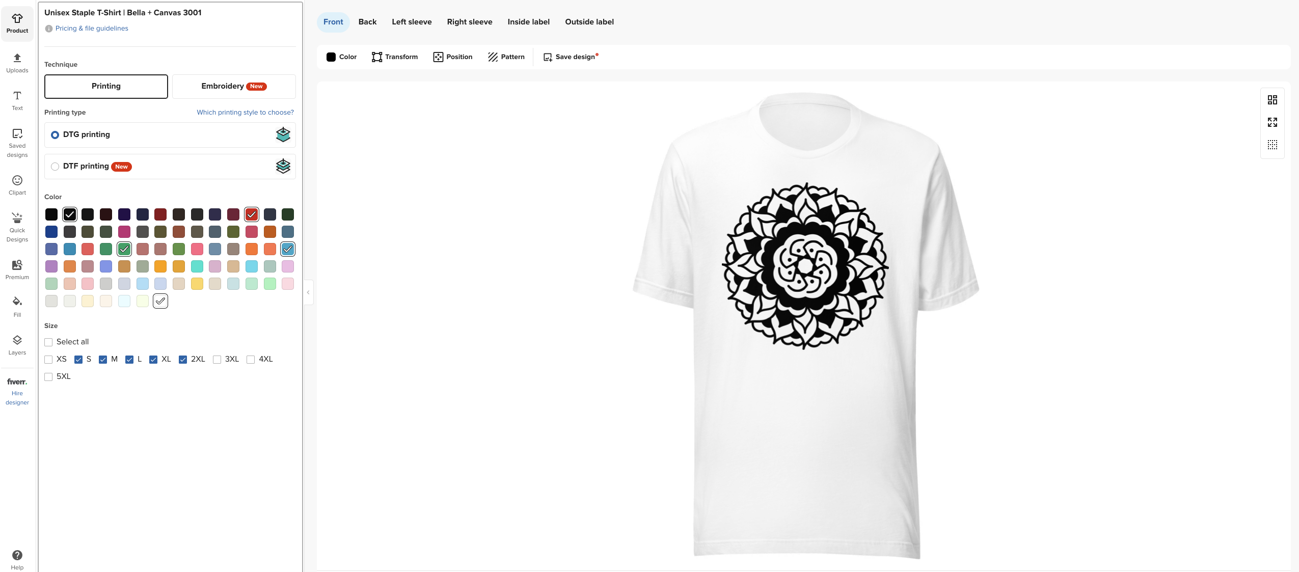 Nuevo producto en Design Maker