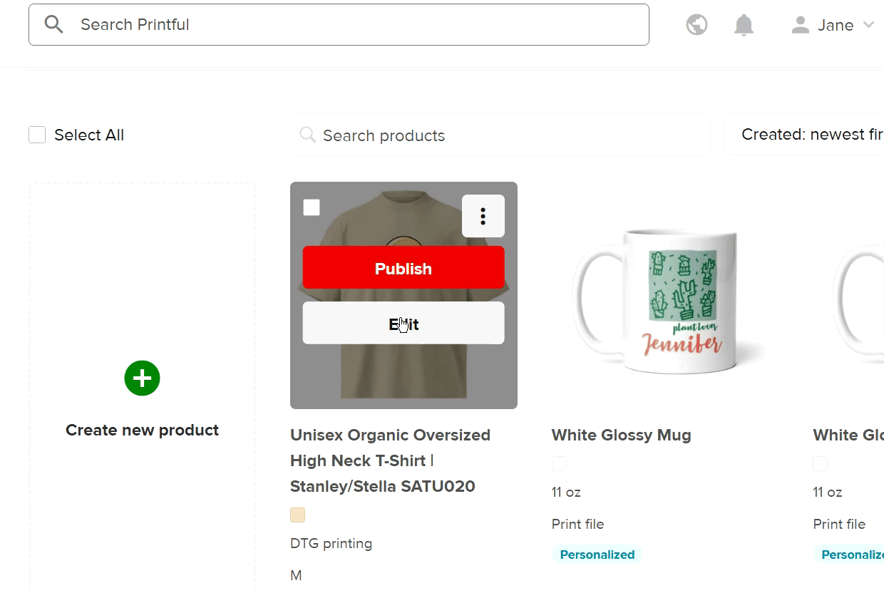 How to share a product using MerchShare