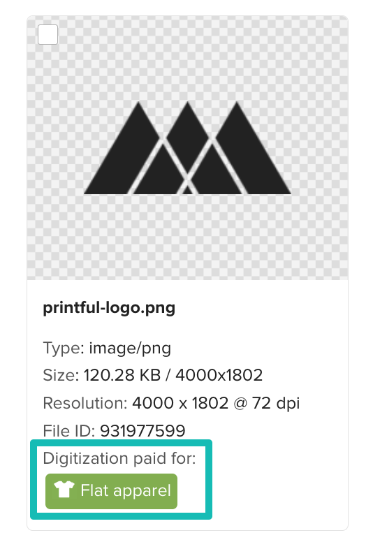 Fichier avec la mention Numérisation payée.